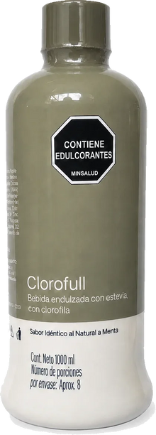 La botella de Clorofull de 1 litro