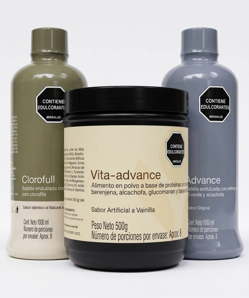 Clorofull, Vita-Advance y Advance juntos